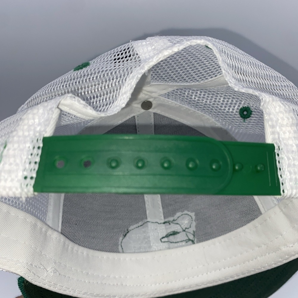 David Kinch's The Bywater Los Gatos Snapback Green & White Trucker Hat EUC - Picture 11 of 11